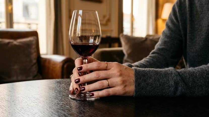 ParisSelectBook - Les Merlot Nails s'imposent cet automne avec 786 % de recherches en plus sur les ongles courts