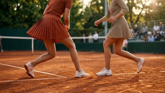 ParisSelectBook - Lacoste réinvente l'uniforme sportif dans les teintes de la terre battue