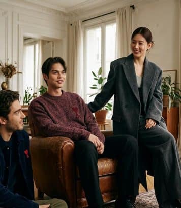 ParisSelectBook - Ami Paris confie sa collection AH 2026 à six visages du cinéma et de la musique