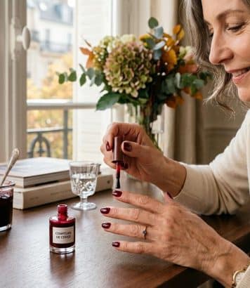 ParisSelectBook - Les jammy nails cartonnent cet automne avec +24 650 % de recherches : comment les faire chez soi après 50 ans