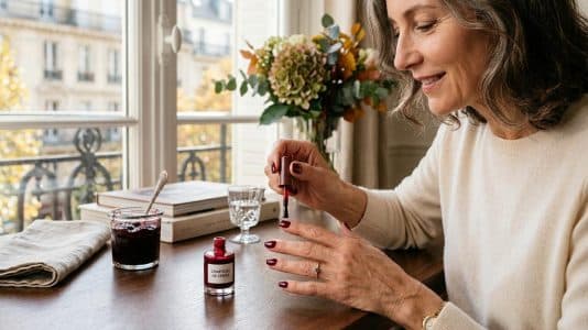 ParisSelectBook - Les jammy nails cartonnent cet automne avec +24 650 % de recherches : comment les faire chez soi après 50 ans