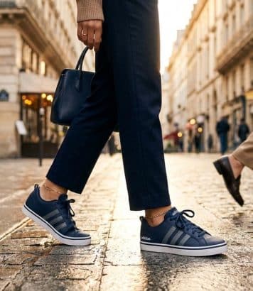 ParisSelectBook - Les parisiennes troquent leurs mocassins pour ces baskets adidas à 38,95 euros