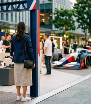 ParisSelectBook - Tommy Hilfiger s'invite à Singapour avec sa collection Cadillac F1