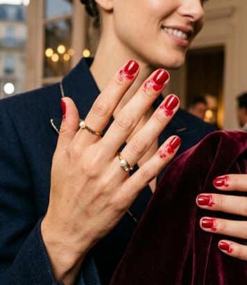 ParisSelectBook - Chez Miu Miu, les ongles débordent intentionnellement et c'est une vraie leçon de liberté