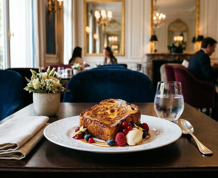 ParisSelectBook - Le Pain Perdu du Bristol Paris, classique ou création de Maxence Barbot