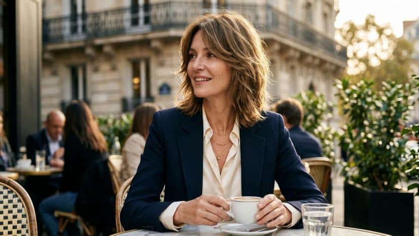 ParisSelectBook - La coupe parfaite après 45 ans pour donner du volume aux cheveux fins sans brushing quotidien