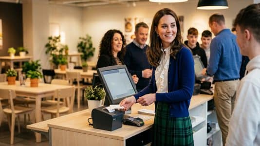 ParisSelectBook - "Je ne m'y attendais pas du tout" : Kate Middleton passe caissière chez IKEA Belfast et conquiert les clients