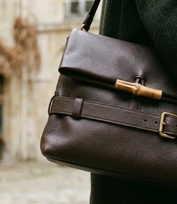 ParisSelectBook - Le Smart Flow de Longchamp joue la ceinture et le bambou cet hiver
