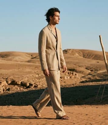 ParisSelectBook - Giorgio Armani et Kith revisitent le costume dans le désert d'Agafay
