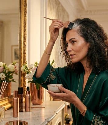 ParisSelectBook - Retouches de racines : le coiffeur Fabien Giambona dénonce le geste qui crée l'effet mamie
