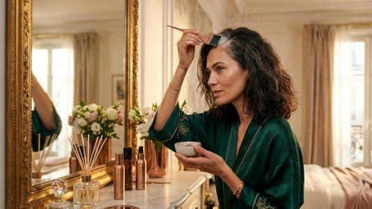 ParisSelectBook - Retouches de racines : le coiffeur Fabien Giambona dénonce le geste qui crée l'effet mamie