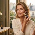 ParisSelectBook - Le stick Lancôme de Sylvie Tellier à 48 ans efface les rides et remodèle le visage dès le matin