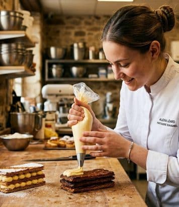 ParisSelectBook - À 22 ans, cette pâtissière des Yvelines signe le meilleur millefeuille de France à 5,20€