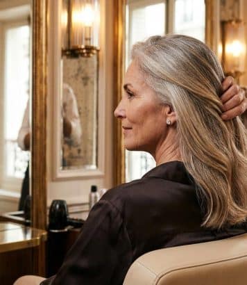 ParisSelectBook - Le color melting, l'astuce coiffure après 50 ans qui remplace la coloration classique sans effet racines