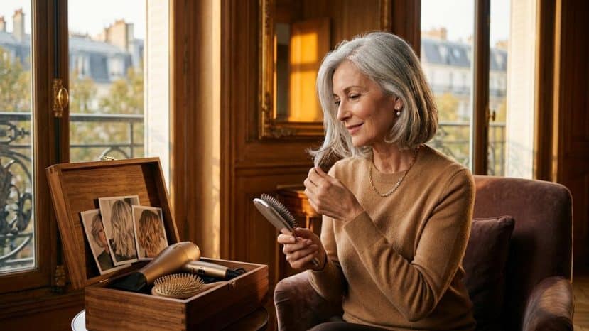 ParisSelectBook - Après 60 ans, la coupe de cheveux idéale se choisit d'abord selon le temps que vous voulez y consacrer