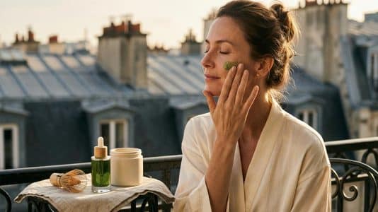 ParisSelectBook - Le matcha est devenu l'actif de fond de routine que les femmes urbaines utilisent toute l'année pour protéger leur peau