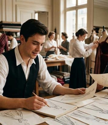 ParisSelectBook - Il a convaincu Christian Dior avec ses croquis à 21 ans et révèle la vie secrète des ateliers de Christian Dior dans les années 1950