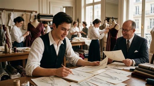 ParisSelectBook - Il a convaincu Christian Dior avec ses croquis à 21 ans et révèle la vie secrète des ateliers de Christian Dior dans les années 1950