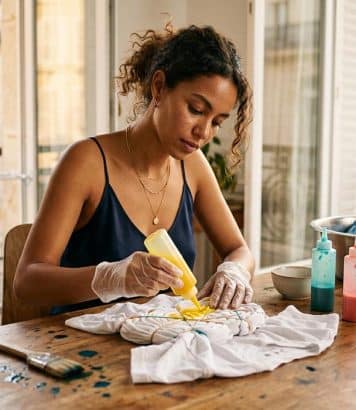 ParisSelectBook - Faire un tie and dye à la maison en 2026 : colorant alimentaire, javel ou peinture, quelle méthode choisir ?
