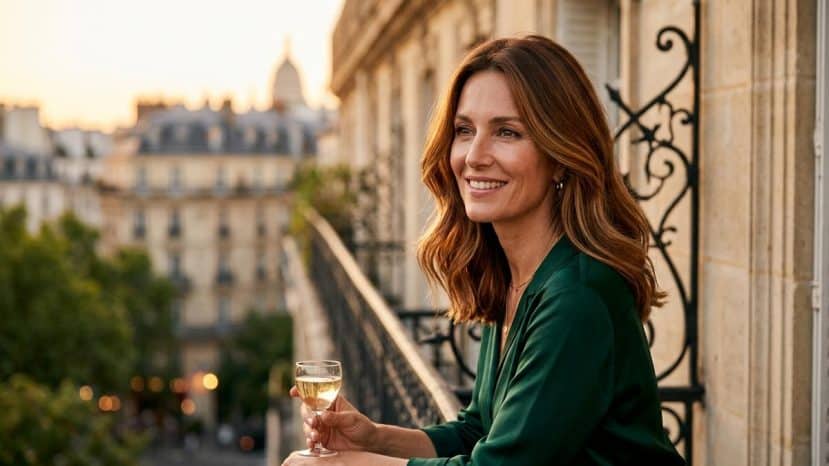 ParisSelectBook - Châtain caramel après 45 ans : cette coloration qui rajeunit de 10 ans fond les cheveux blancs sans racines visibles
