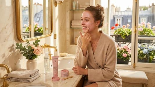 ParisSelectBook - Deux fois par semaine, Chloé Jouannet applique ce masque Caudalie à l'argile rose pour retrouver un éclat immédiat