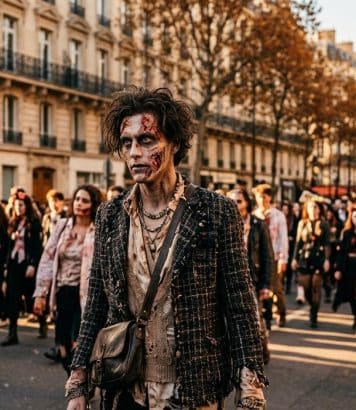 ParisSelectBook - Des centaines de zombies envahissent Paris le 7 novembre pour la Zombie Walk de Bastille à Nation