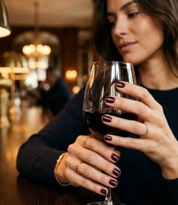 ParisSelectBook - Les ongles merlot sont la manucure tendance de l'hiver selon une experte et flattent toutes les carnations
