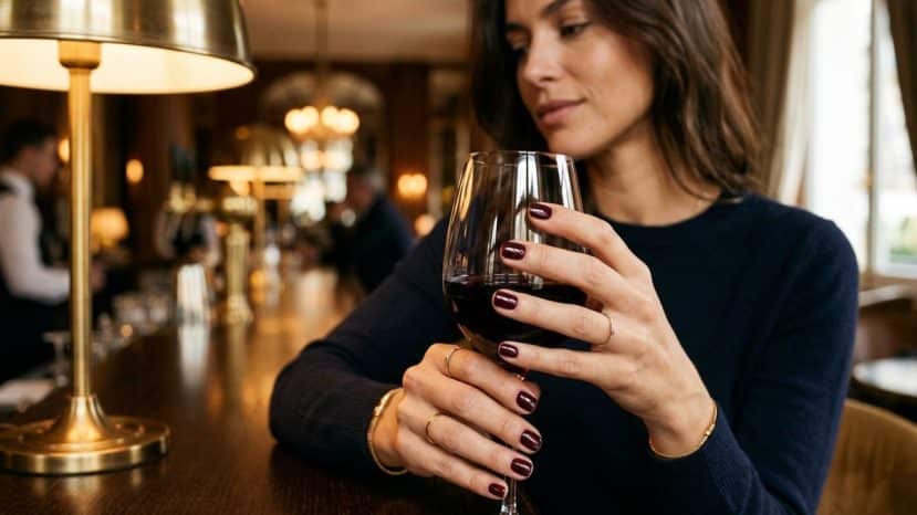 ParisSelectBook - Les ongles merlot sont la manucure tendance de l'hiver selon une experte et flattent toutes les carnations