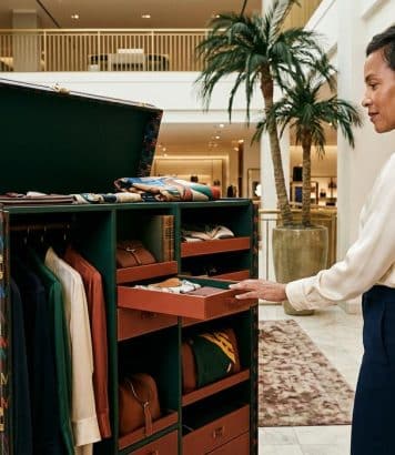 ParisSelectBook - Moynat installe ses malles géantes chez Neiman Marcus Beverly Hills