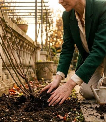 ParisSelectBook - Planter des rosiers grimpants cet automne transforme un mur ou une pergola en cascade parfumée toute la saison