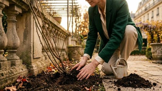 ParisSelectBook - Planter des rosiers grimpants cet automne transforme un mur ou une pergola en cascade parfumée toute la saison