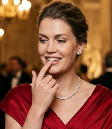 ParisSelectBook - Le rouge à lèvres culte nude des années 80 que Kitty Spencer porte pour rendre hommage à Diana