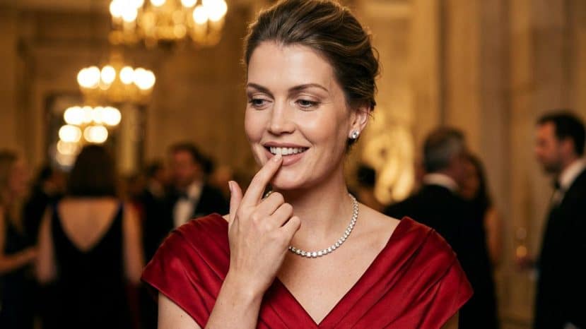 ParisSelectBook - Le rouge à lèvres culte nude des années 80 que Kitty Spencer porte pour rendre hommage à Diana