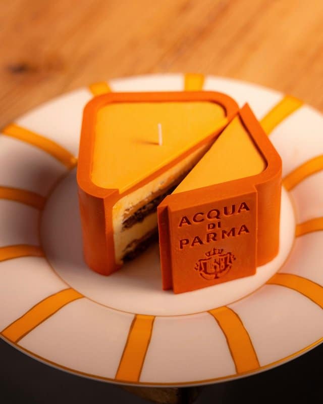 Acqua di Parma confie ses fragrances d'intérieur à un pâtissier