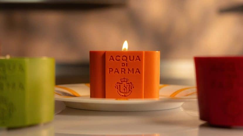 ParisSelectBook - Acqua di Parma sculpte un tiramisu en bougie pour ses 110 ans