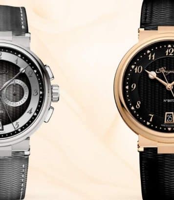 Breguet Marine 5517 et 5527, deux montres de luxe Breguet en titane à partir de 21 200 euros