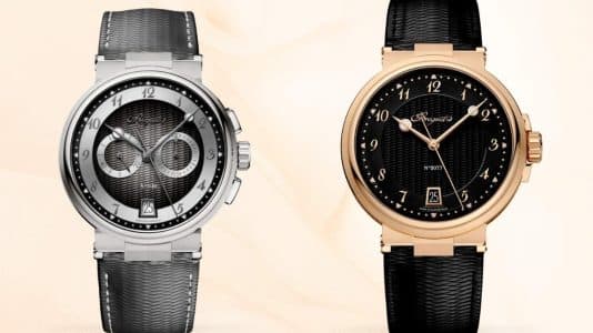 Breguet Marine 5517 et 5527, deux montres de luxe Breguet en titane à partir de 21 200 euros