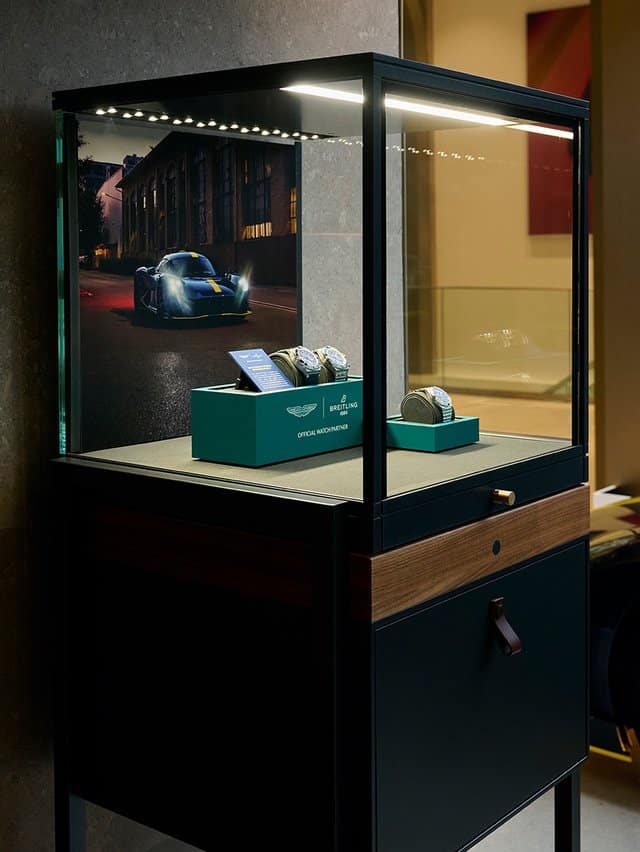 Breitling et Aston Martin réunis à Mayfair pour la Valhalla