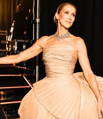 Céline Dion éblouit en robe Dior avec un collier Bvlgari de 207 carats et 360 diamants
