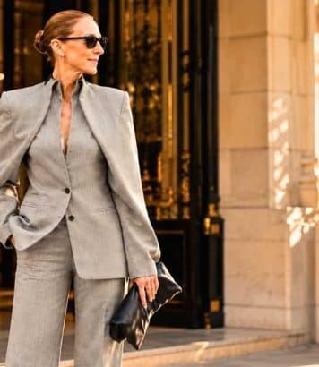 Céline Dion porte le costume Alexander McQueen printemps-été 2027 avant même sa sortie en boutique
