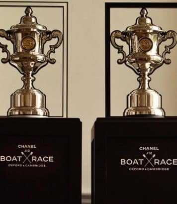 Chanel signe deux trophées en argent poli pour la Boat Race 2027 après 320 heures d'atelier