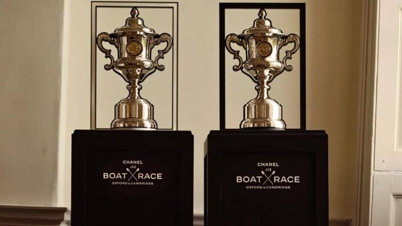 Chanel signe deux trophées en argent poli pour la Boat Race 2027 après 320 heures d'atelier
