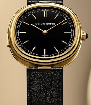 ParisSelectBook - Gerald Genta marie l'onyx noir et l'or pour une répétition minutes