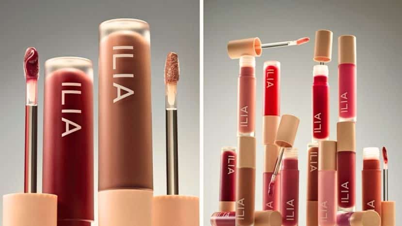 ILIA emprunte à la céramique sa finition laquée pour un gloss hydratant à 31 euros