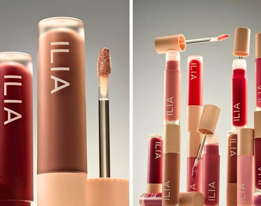 ILIA emprunte à la céramique sa finition laquée pour un gloss hydratant à 31 euros