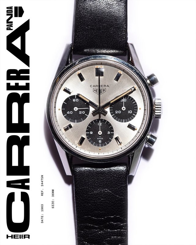 Le cadran panda de TAG Heuer a 63 ans et il s'impose encore