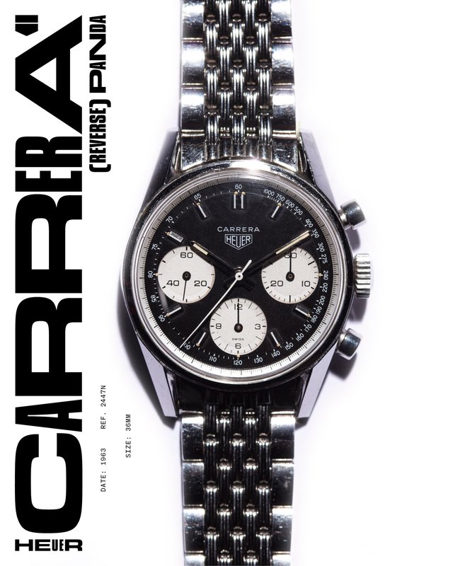 Le cadran panda de TAG Heuer a 63 ans et il s'impose encore