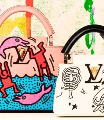 Les 13 sacs Louis Vuitton qui ressuscitent Keith Haring pour une collection artisanale en édition limitée