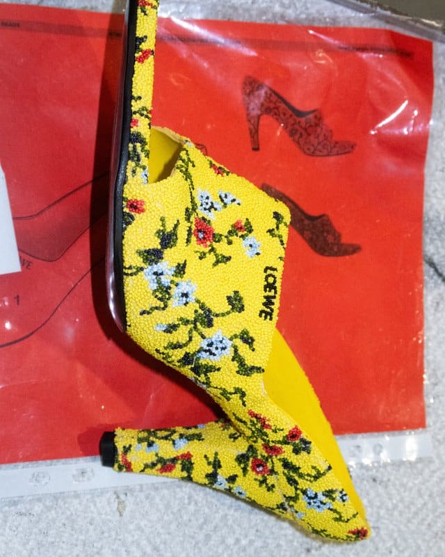 Loewe joue le trompe-l'œil avec des perles caviar au printemps 2027