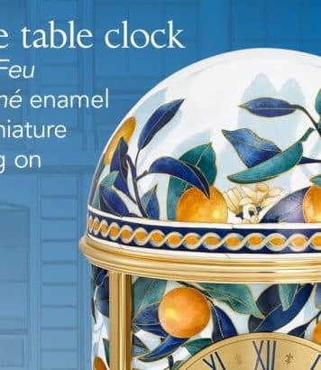 ParisSelectBook - Onze cuissons pour un cadran Patek Philippe qui peint Palerme à l'émail